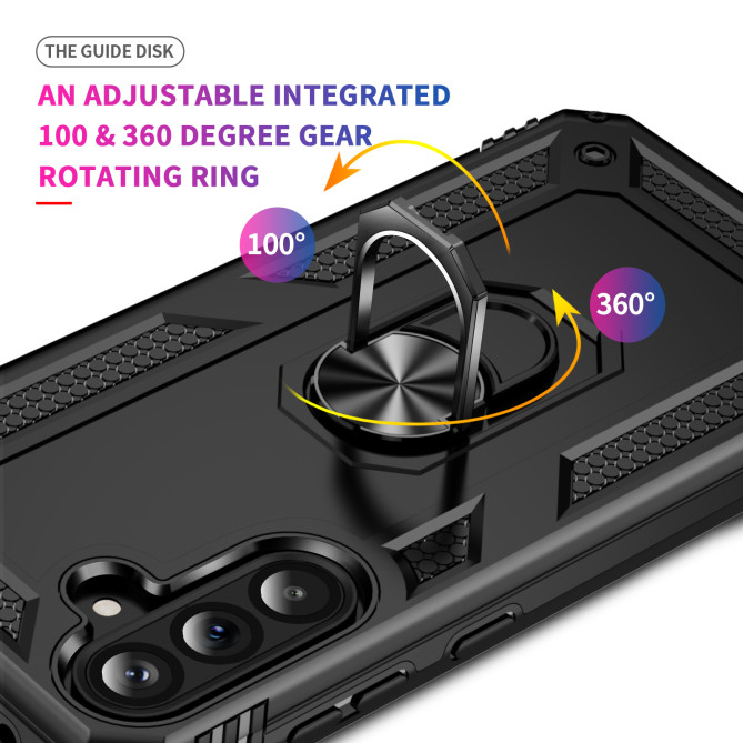 Coque Samsung Galaxy A37 TPU + PC avec Support