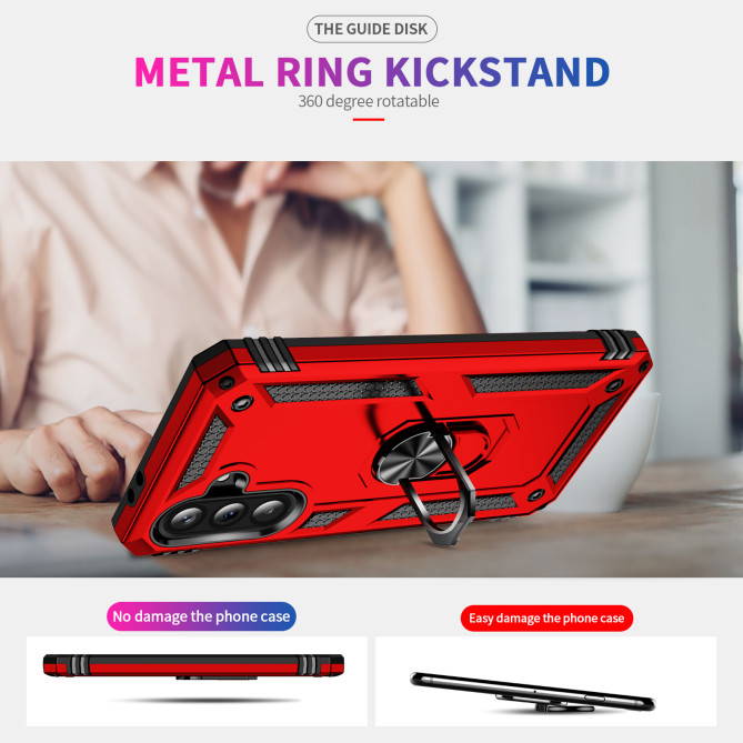 Coque Samsung Galaxy A37 TPU + PC avec Support