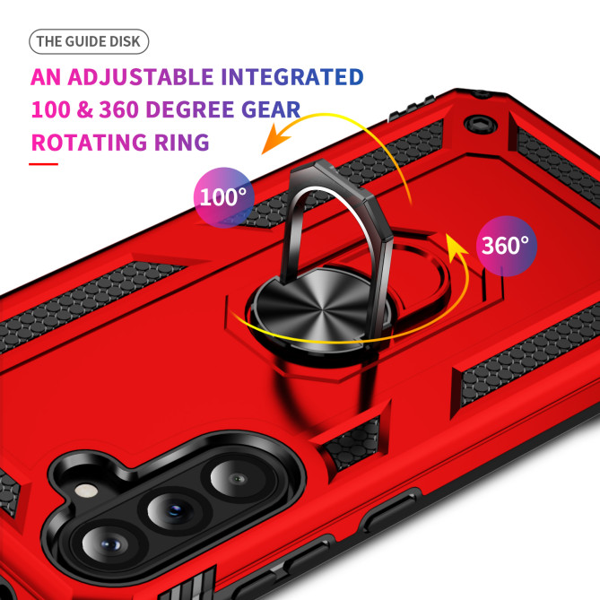 Coque Samsung Galaxy A37 TPU + PC avec Support