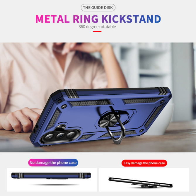 Coque Samsung Galaxy A37 TPU + PC avec Support