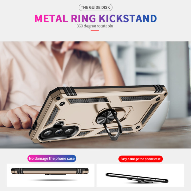 Coque Samsung Galaxy A37 TPU + PC avec Support