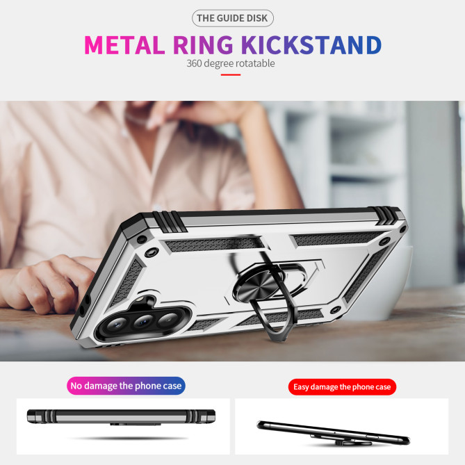 Coque Samsung Galaxy A37 TPU + PC avec Support