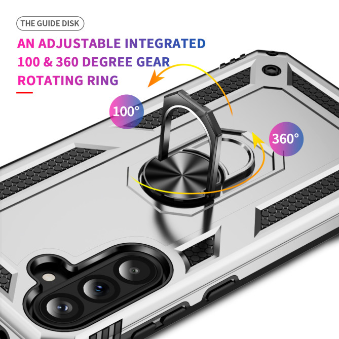 Coque Samsung Galaxy A37 TPU + PC avec Support