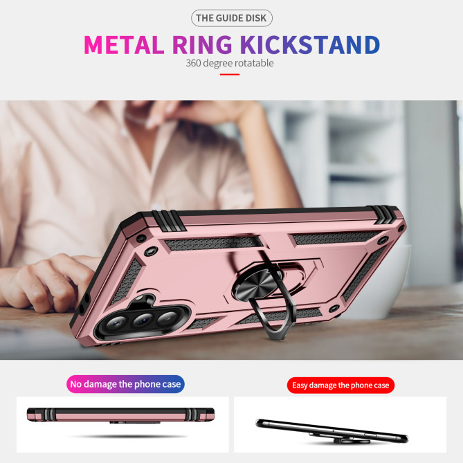 Coque Samsung Galaxy A37 TPU + PC avec Support