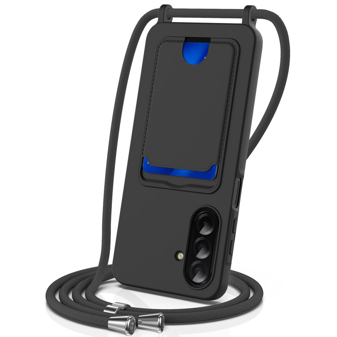 Coque Samsung Galaxy A37 Portefeuille Silicone Liquide ALBA