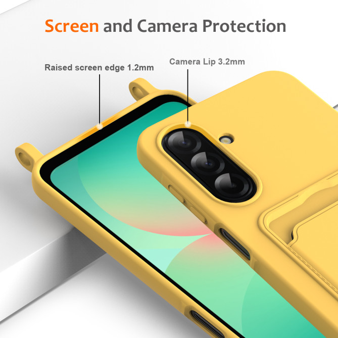 Coque Samsung Galaxy A37 Portefeuille Silicone Liquide ALBA