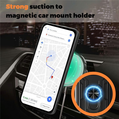 Coque Samsung Galaxy A37 TPU + PC Cache Caméra avec Support BRIA