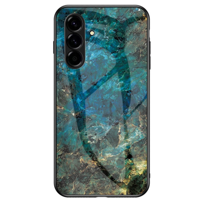 Coque Samsung Galaxy A37 Marbre Émeraude Verre Trempé