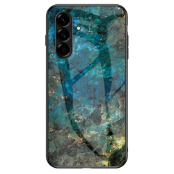 Coque Samsung Galaxy A37 Marbre Émeraude Verre Trempé
