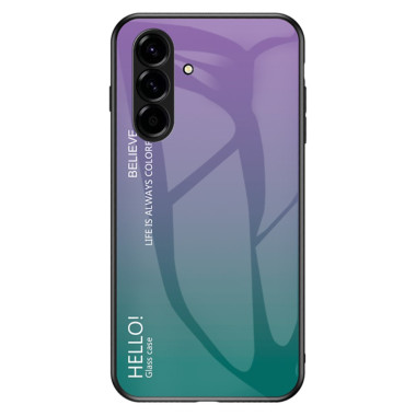 Coque Samsung Galaxy A37 Dégradé Violet Verre Trempé