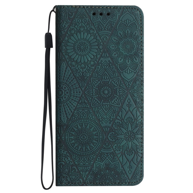 Housse Samsung Galaxy A37 Fleurs Portefeuille Support ALBA