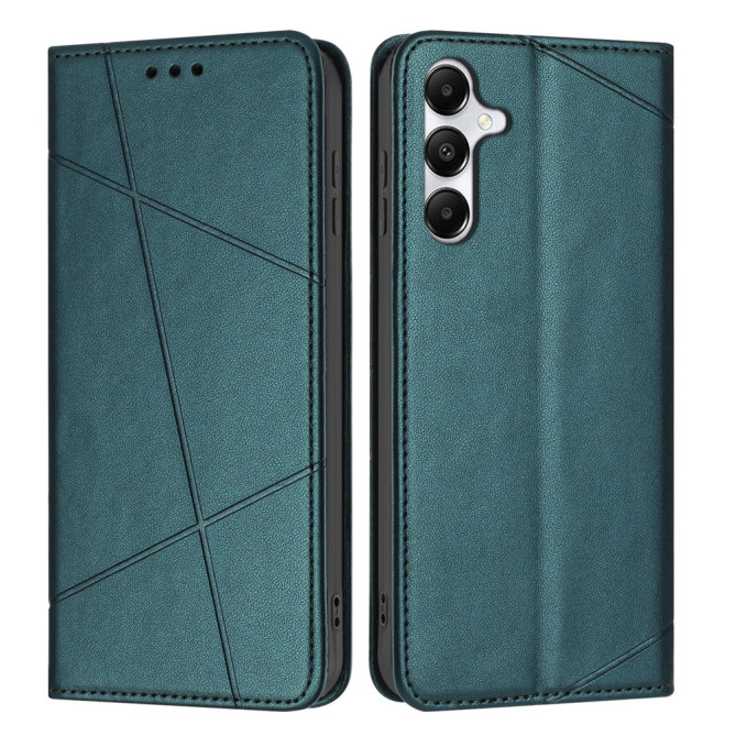 Housse Samsung Galaxy A37 Lignes Gravées Portefeuille Support Dragonne