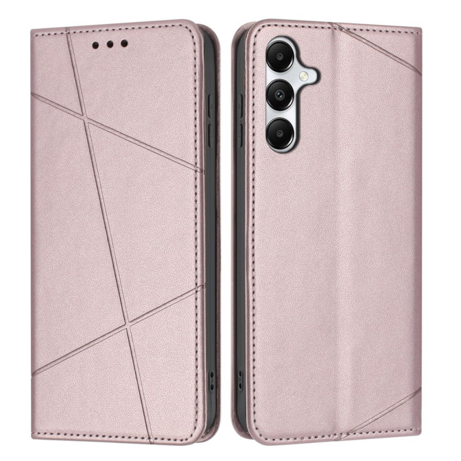 Housse Samsung Galaxy A37 Lignes Gravées Portefeuille Support Dragonne