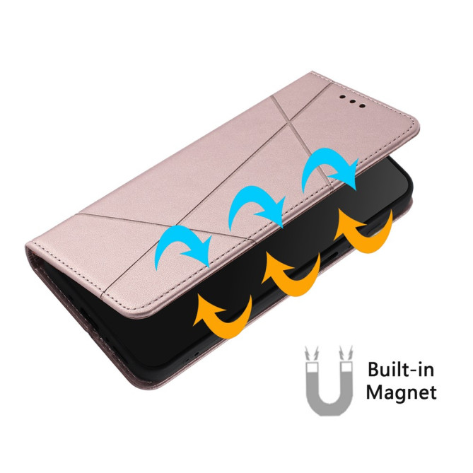 Housse Samsung Galaxy A37 Lignes Gravées Portefeuille Support Dragonne