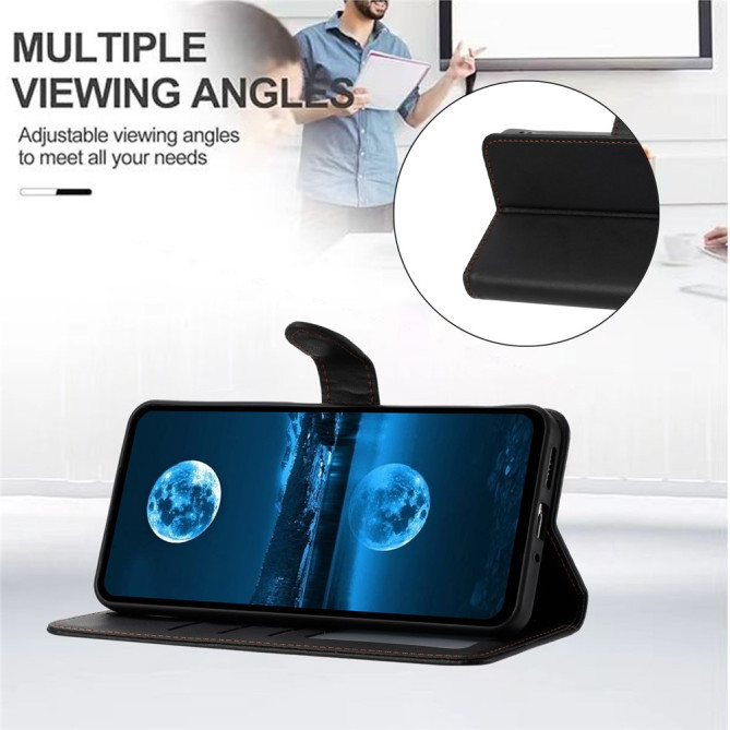 Housse Samsung Galaxy A37 Portefeuille Support avec Dragonne GAIA