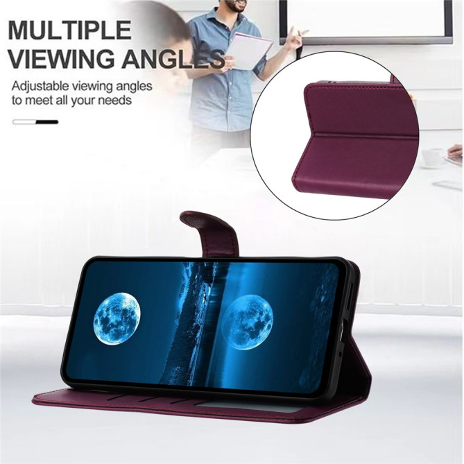 Housse Samsung Galaxy A37 Portefeuille Support avec Dragonne GAIA