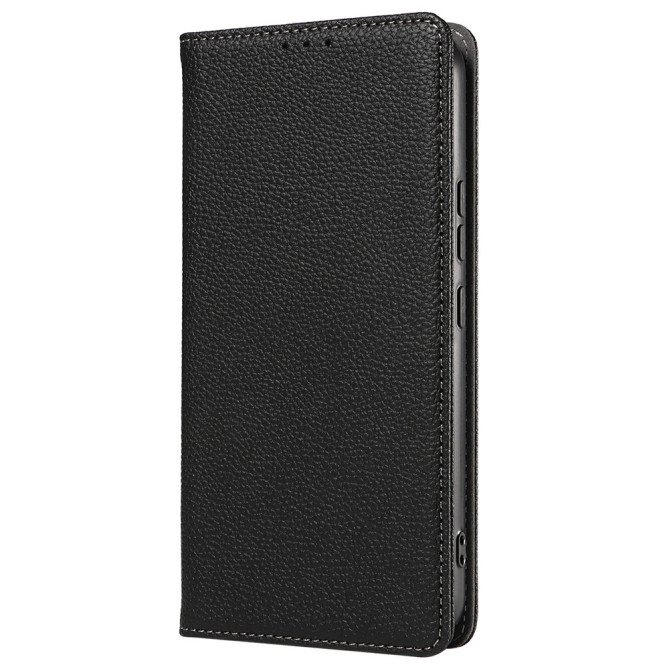 Housse Samsung Galaxy A37 Litchi avec Dragonne ALBA