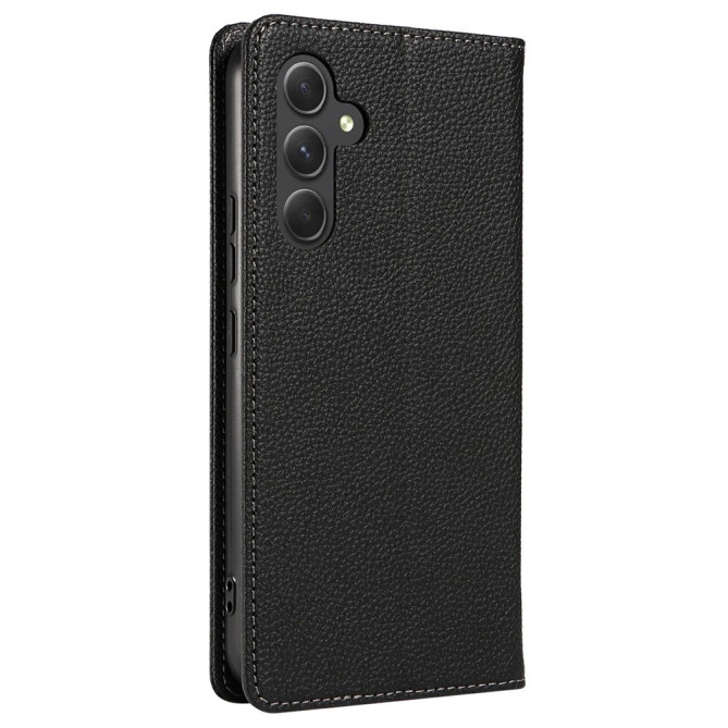 Housse Samsung Galaxy A37 Litchi avec Dragonne ALBA