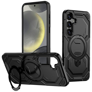 Coque Samsung Galaxy A37 YB TPU + PC Anneau Support