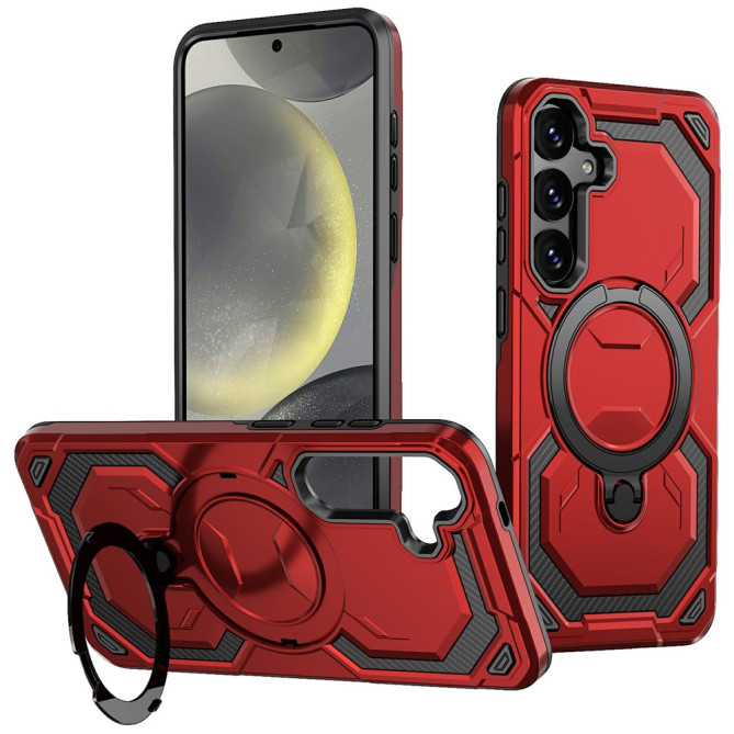 Coque Samsung Galaxy A37 YB TPU + PC Anneau Support