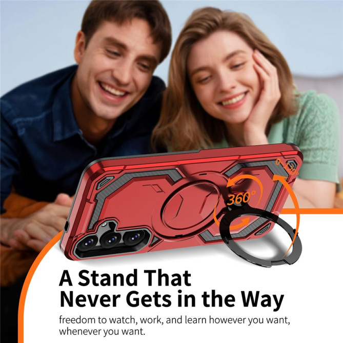 Coque Samsung Galaxy A37 YB TPU + PC Anneau Support