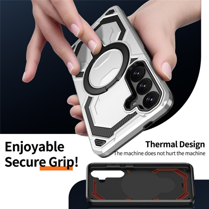 Coque Samsung Galaxy A37 YB TPU + PC Anneau Support