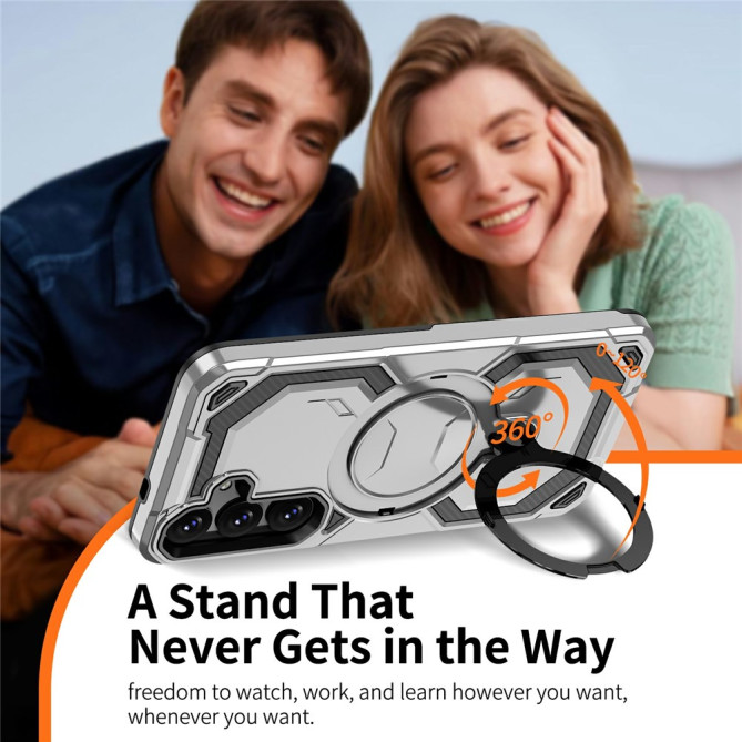 Coque Samsung Galaxy A37 YB TPU + PC Anneau Support