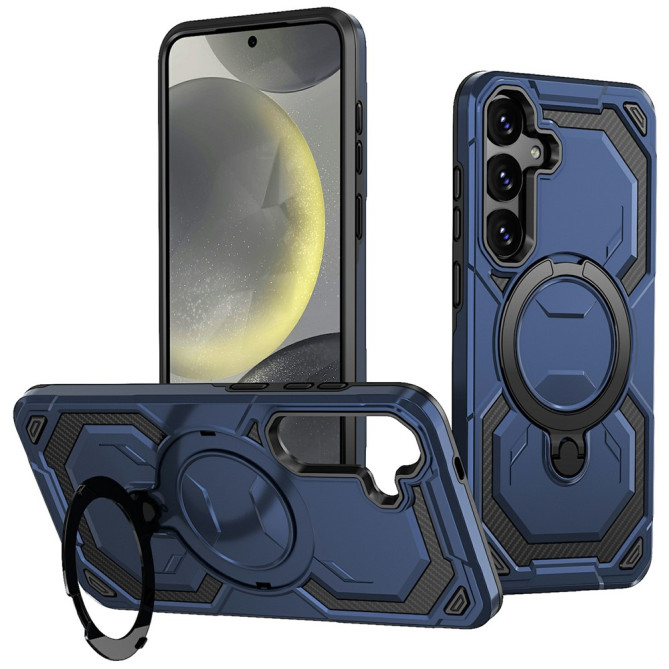 Coque Samsung Galaxy A37 YB TPU + PC Anneau Support