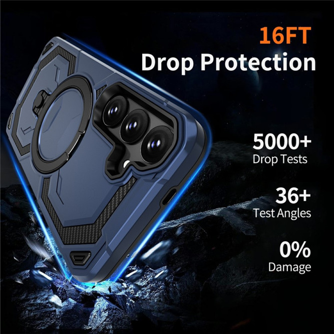 Coque Samsung Galaxy A37 YB TPU + PC Anneau Support