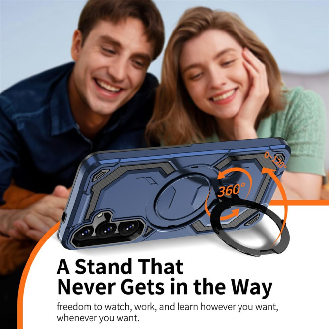 Coque Samsung Galaxy A37 YB TPU + PC Anneau Support