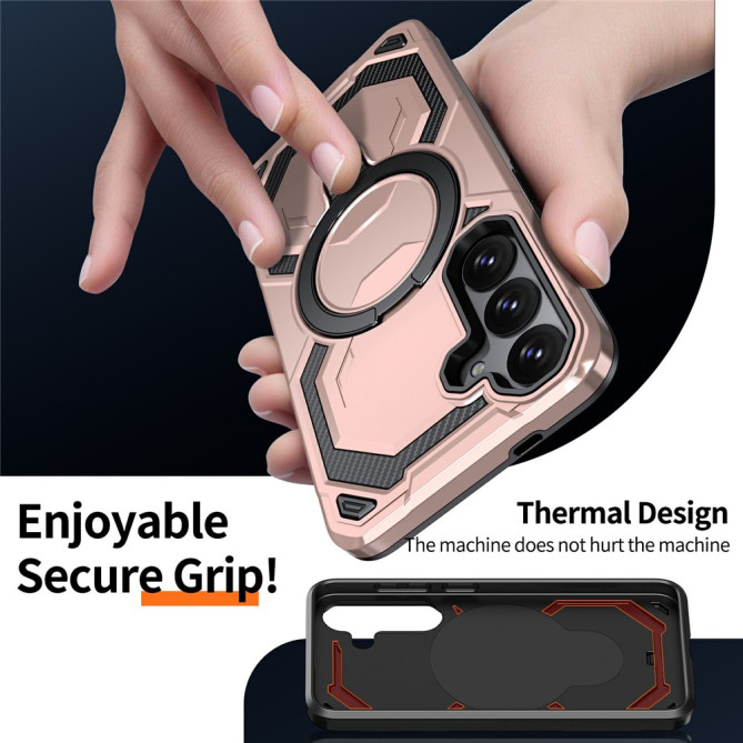 Coque Samsung Galaxy A37 YB TPU + PC Anneau Support