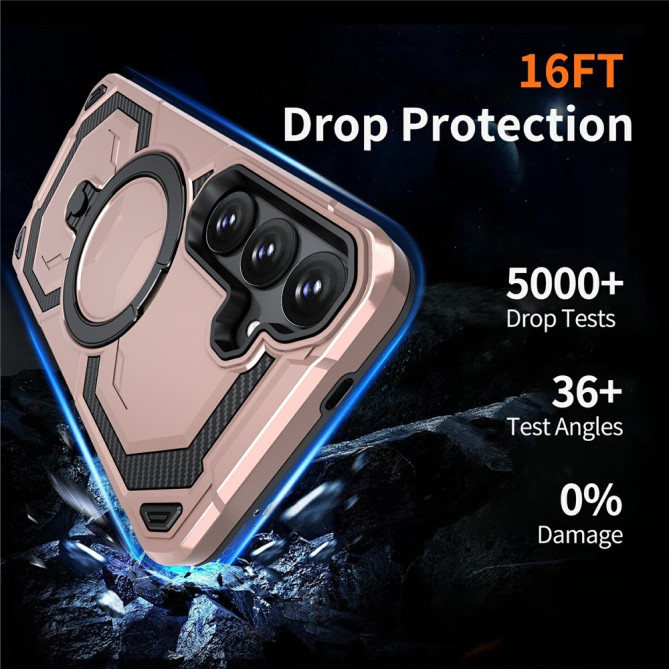 Coque Samsung Galaxy A37 YB TPU + PC Anneau Support