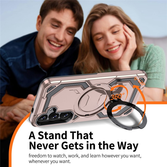 Coque Samsung Galaxy A37 YB TPU + PC Anneau Support