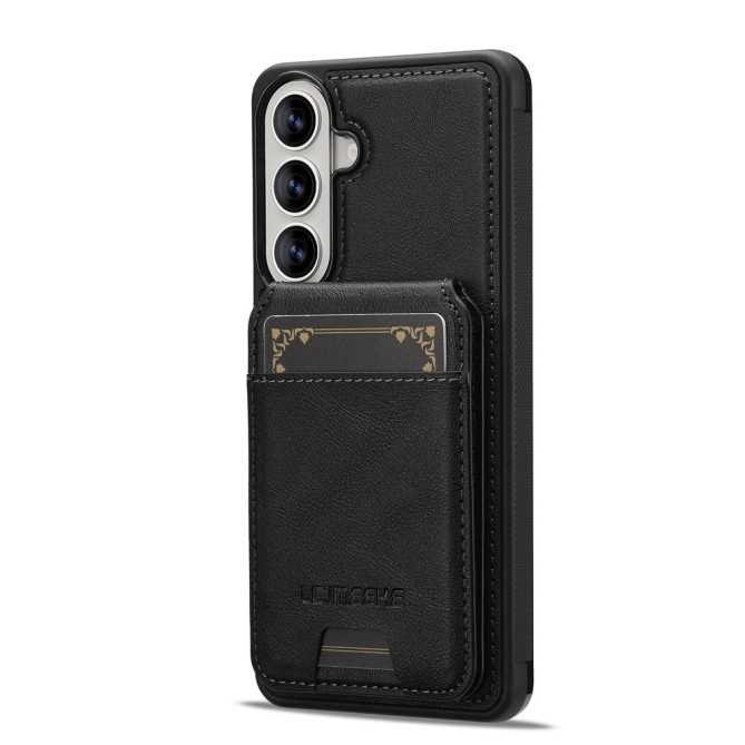 Coque Samsung Galaxy A37 LC.IMEEKE L3 Simili Cuir Détachable