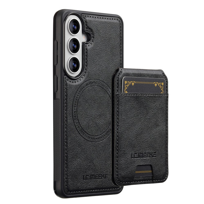 Coque Samsung Galaxy A37 LC.IMEEKE L3 Simili Cuir Détachable