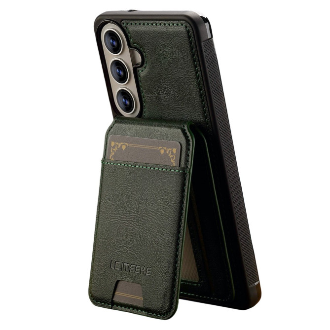 Coque Samsung Galaxy A37 LC.IMEEKE L3 Simili Cuir Détachable