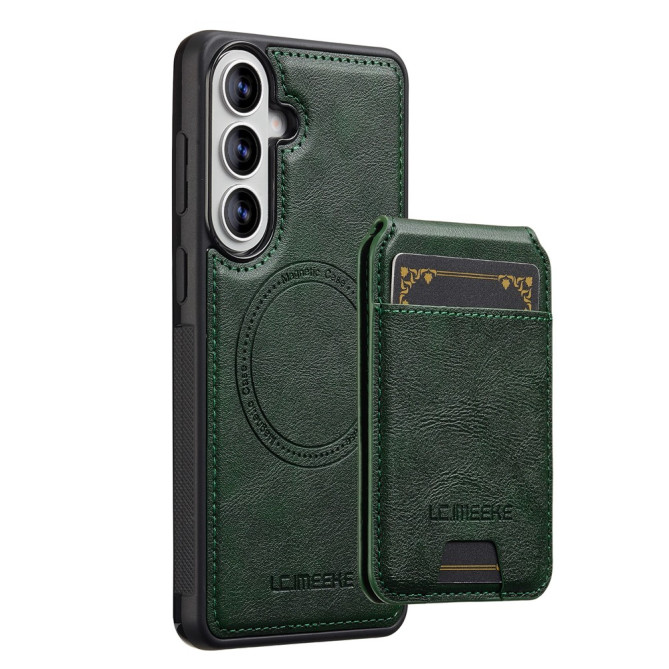 Coque Samsung Galaxy A37 LC.IMEEKE L3 Simili Cuir Détachable