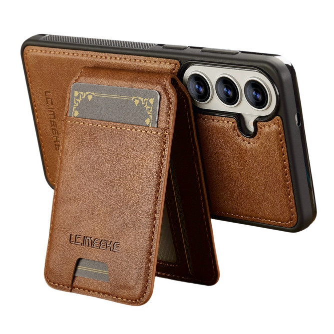 Coque Samsung Galaxy A37 LC.IMEEKE L3 Simili Cuir Détachable