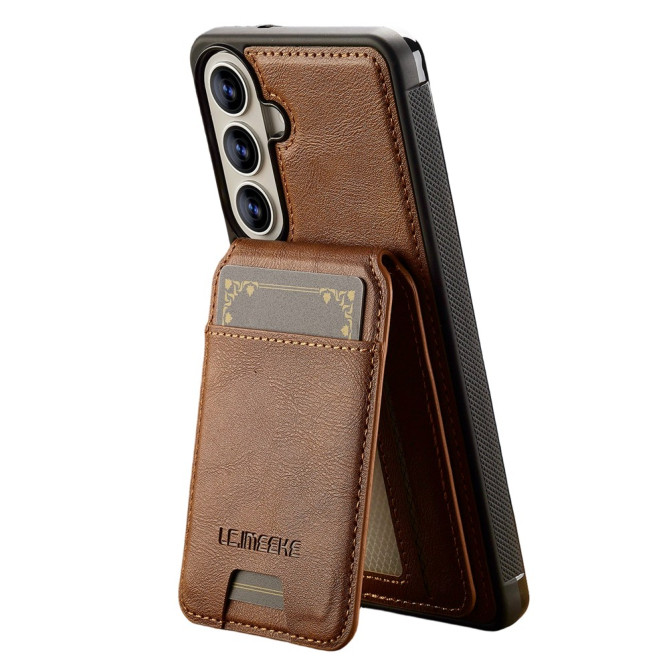 Coque Samsung Galaxy A37 LC.IMEEKE L3 Simili Cuir Détachable