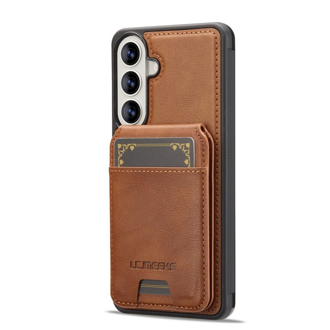 Coque Samsung Galaxy A37 LC.IMEEKE L3 Simili Cuir Détachable