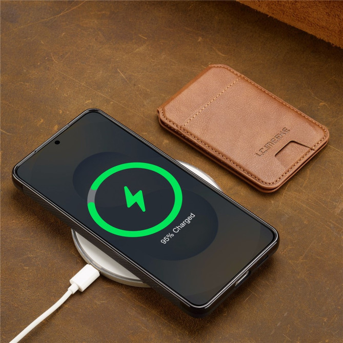 Coque Samsung Galaxy A37 LC.IMEEKE L3 Simili Cuir Détachable