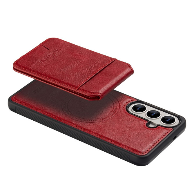 Coque Samsung Galaxy A37 LC.IMEEKE L3 Simili Cuir Détachable