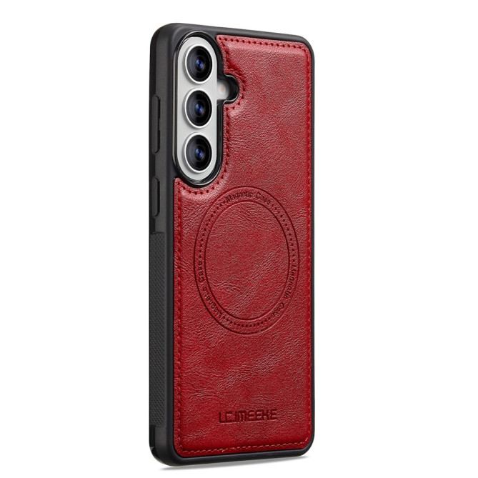 Coque Samsung Galaxy A37 LC.IMEEKE L3 Simili Cuir Détachable