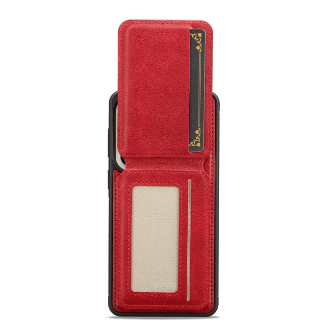 Coque Samsung Galaxy A37 LC.IMEEKE L3 Simili Cuir Détachable