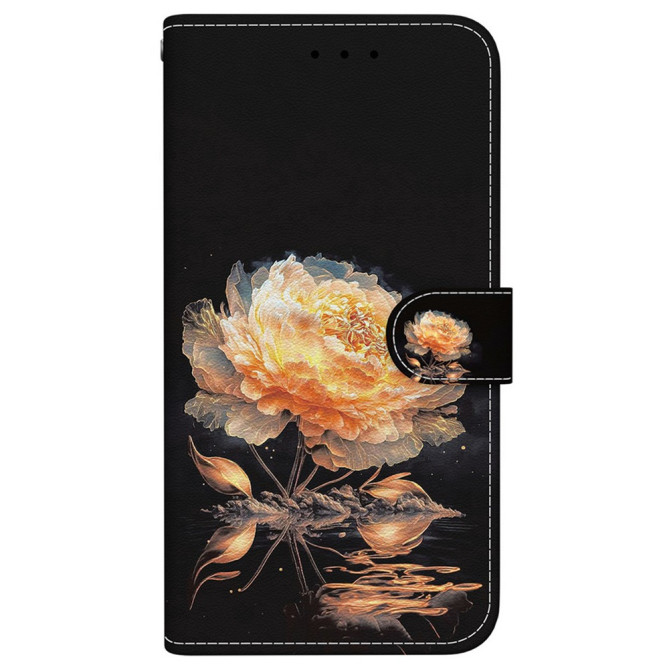 Housse Samsung Galaxy A37 Pivoine avec Dragonne ALBA