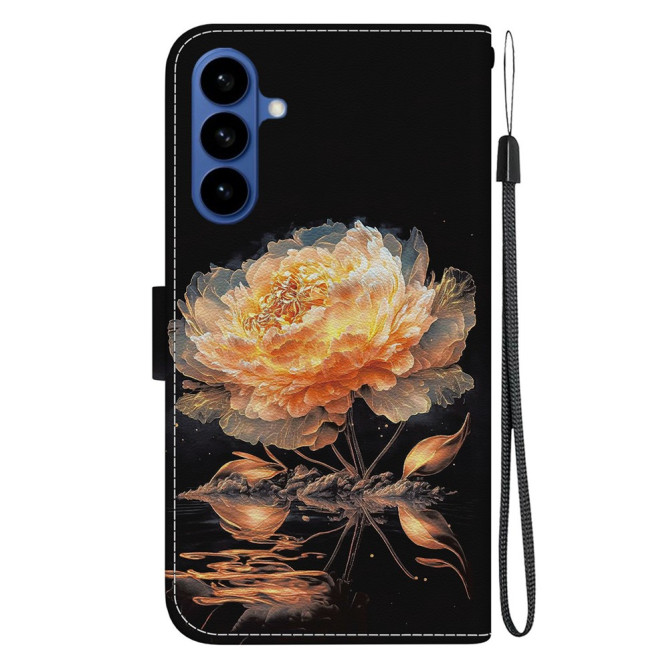 Housse Samsung Galaxy A37 Pivoine avec Dragonne ALBA