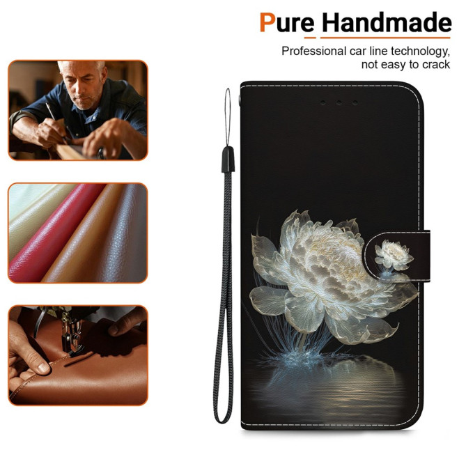 Housse Samsung Galaxy A37 Pivoine avec Dragonne BRIA