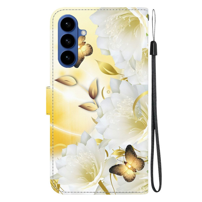 Housse Samsung Galaxy A37 Papillon Floral avec Dragonne BRIA