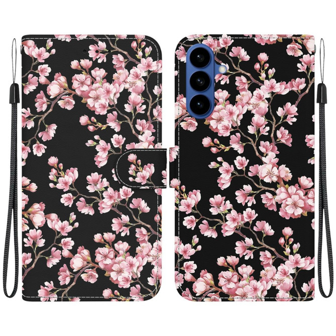 Housse Samsung Galaxy A37 Plum Blossom avec Dragonne