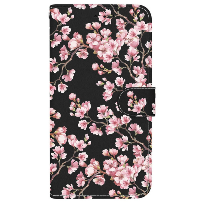 Housse Samsung Galaxy A37 Plum Blossom avec Dragonne